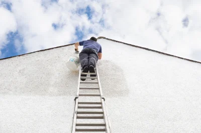 Peinture extérieure à Luché-Thouarsais — façades et ravalement